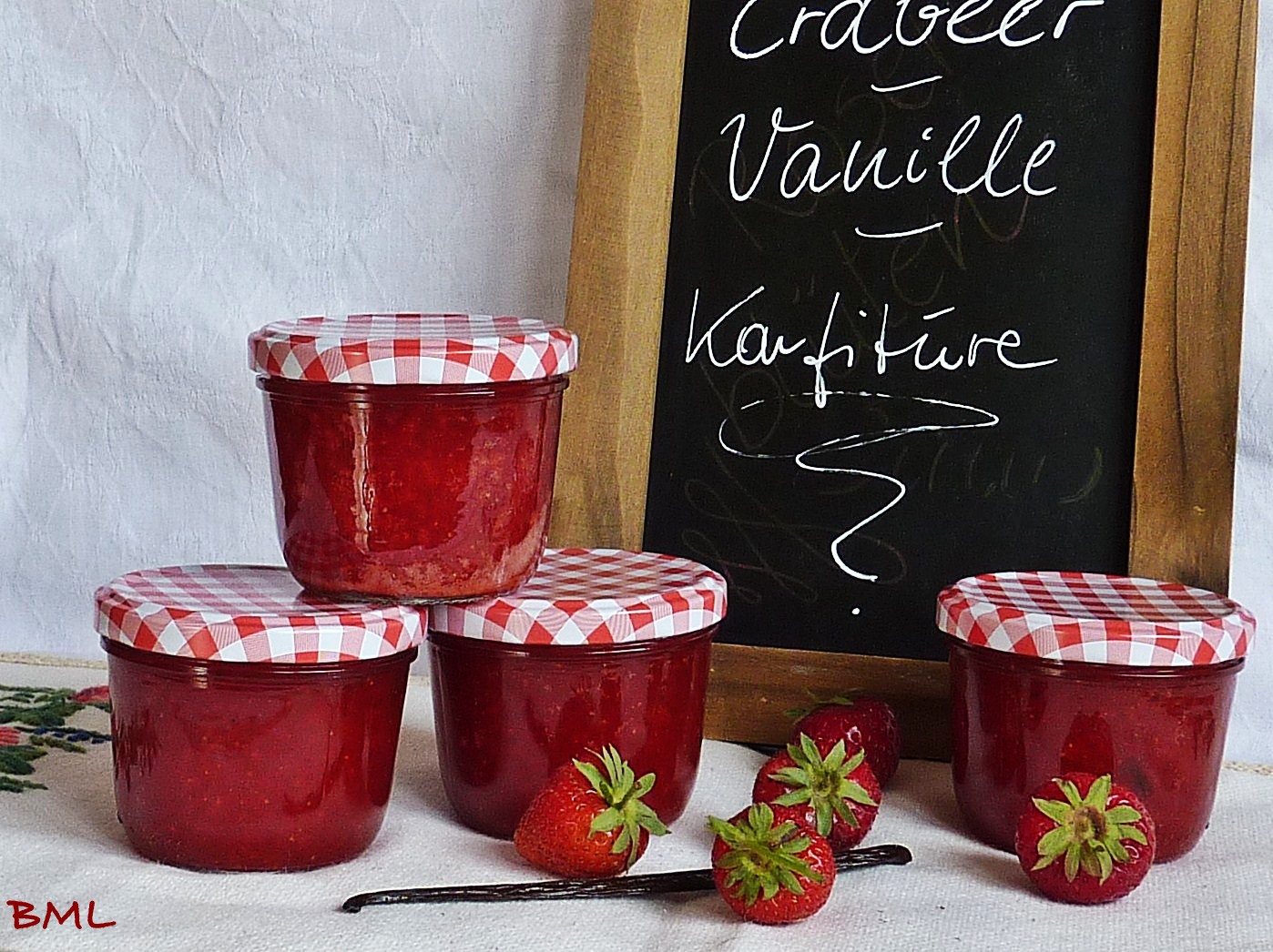 Erdbeer-Vanille-Konfitüre…sündhaft lecker | Backen mit Leidenschaft