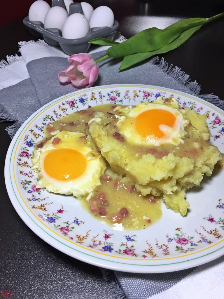 Süss-Saure Eier mit Stampfkartoffeln…Ein Lieblingsessen aus meiner ...