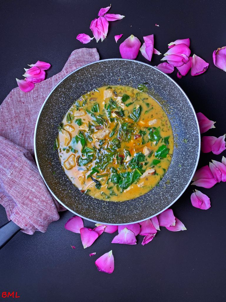 Rotes Curry mit Hähnchen und Mangold…einfach und lecker – Backen mit ...