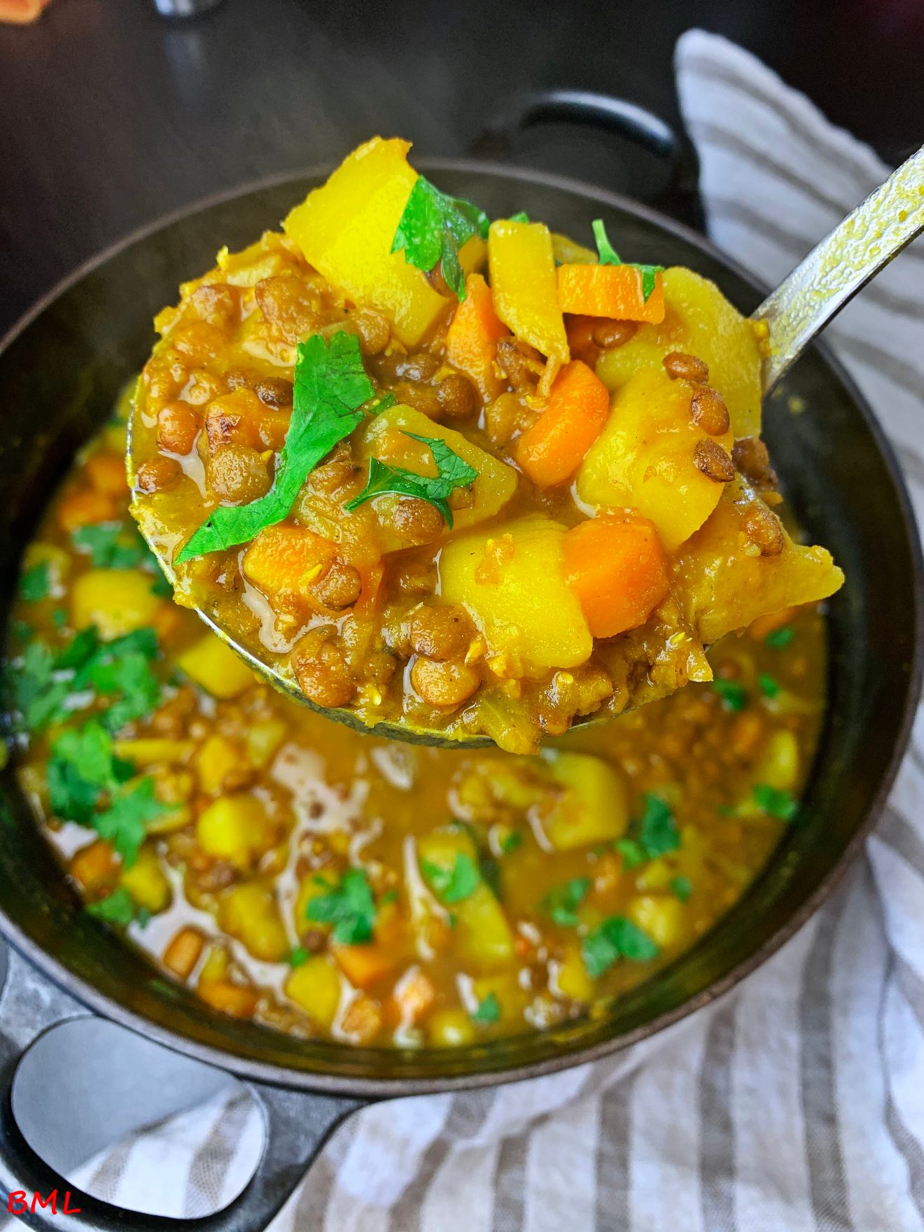 Kartoffel-Linsen-Curry…einfach und lecker | Backen mit Leidenschaft